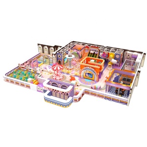 Aire de jeux intérieure, parc d'attractions commercial intérieur avec piscine à balles - Product Image 2