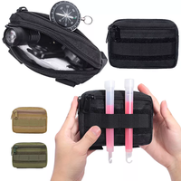 Pochette en nylon personnalisée du système Molle Petits sacs à attacher à la ceinture Sac à dos Pratique Randonnée