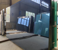 Verre trempé haute résistance EN 12150 pour façades commerciales, haute qualité