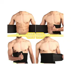 Sweat Sport Gym Fitness Slimming Neoprene Waist Tummy Trimmer Belt