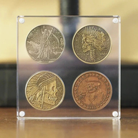 VONVIK Acrylique Défi Affichage Porte-Monnaie Support