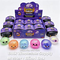Jouet Squishy Ravioli Mystère d'Halloween, Doux, Anti-stress Sensoriel, Cadeau Nouveauté, Expédition Rapide depuis l'Entrepôt Américain