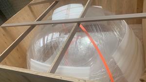 बड़े प्लास्टिक क्षेत्र ग्लोब्स डिस्प्ले गुंबद प्लेक्सिगलास शैली प्लास्टिक शिल्प - Product Image 6