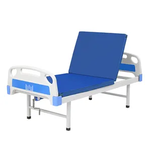 病院用家具クリニック患者用ベッド1クランク機能ICU医療看護ケアベッド1クランク手動患者用病院用ベッド