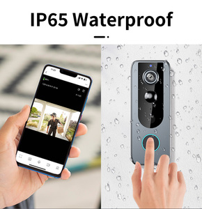 Sonnette vidéo <span class=keywords><strong>sans</strong></span> <span class=keywords><strong>fil</strong></span> pour la maison, WIFI HD, caméra de porte extérieure étanche, <span class=keywords><strong>interphone</strong></span> vidéo de sécurité, IR, sonnette vidéo intelligente tuya - Product Image 6