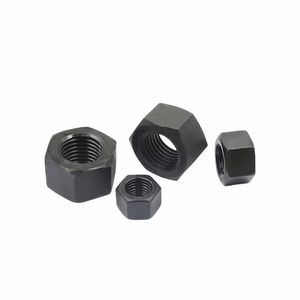 Écrou hexagonal en acier au carbone DIN934 de haute qualité YPH, finition polie, plaqué <span class=keywords><strong>zinc</strong></span> noir et nickel, pour applications minières et médicales - Product Image 2