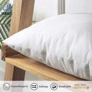 30 gói 18x18 inch sợi polyester vuông trắng ném Gối chèn cho đọc sách góc sofa và giường nhà văn phòng trang trí - Product Image 2