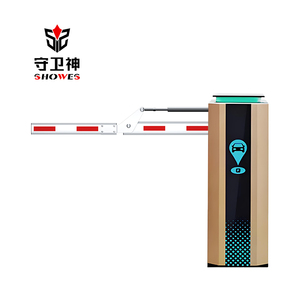 Showes tự động điều khiển từ xa <span class=keywords><strong>Boom</strong></span> cổng rào cản với ánh sáng LED 6 Meter Telescopic ARM cho thương mại bãi đậu xe - Product Image 6