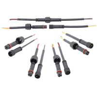 Bandes Led Câble étanche sur moule 2pin Connecteur mâle femelle Led Driver DC Connecteur mâle IP65