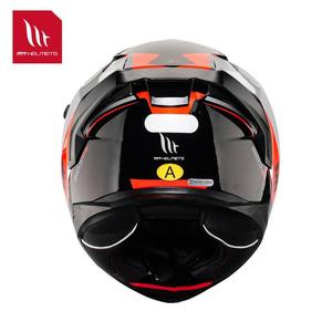 Nuevo Casco de Motocicleta MTHELMETS Español MT Racing, con Doble Visera Brillante, Integral, ABS, Alerón Grande, Homologado ECE, para Todas las Estaciones - Product Image 5