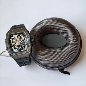 2026 Hot Selling RM35-02 Men's Automatic Skeleton Watch Carbon Fiber Tonneau Luxury Sport Wristwatch OEM - Product Image 3