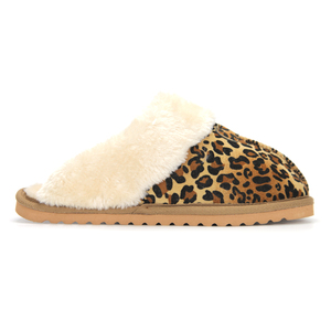 leopardo invierno de felpa <span class=keywords><strong>zapatillas</strong></span> de interior cálida chaqueta de piel de mujer de algodón <span class=keywords><strong>zapatillas</strong></span> nuevas llegadas 2020 - Product Image 2
