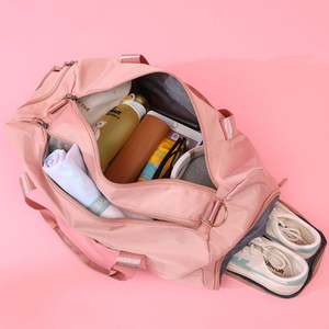 Dropshipping Shopify Wet-dry Separated Gym Bag with <b>Shoe</b> Compartment, Spacious <b>Men's</b> Travel Duffle <b>for</b> <b>Swimming</b>/sports - Product Image 3