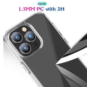 Cho <span class=keywords><strong>iPhone</strong></span> 15 Pro Max Rõ Ràng Trường Hợp Mỏng Phù Hợp Với Cứng PC Backplane Mềm TPU <span class=keywords><strong>Bumper</strong></span> Điện Thoại Trường Hợp Đối Với <span class=keywords><strong>iPhone</strong></span> 14 Cộng Với 13 12 11 Pro Max X XS - Product Image 4