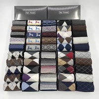 Chaussettes de Lot de 5 Paires en Laine pour Homme, Épaisses et Chaudes d'Hiver, Conditionnement en Boîte, Idéales pour le Travail