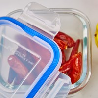 Réfrigérateur bac à légumes de qualité supérieure boîte à lunch de conservation en verre réfrigérateur conteneurs de stockage avec couvercle pour les aliments