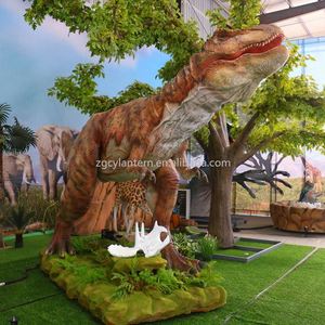 Tyrannosaure Rex Animatronique Réaliste, Modèle Grandeur Nature en Métal Fait Main, Caractéristiques Personnalisables, Infrarouge, pour Centre Commercial - Product Image 5
