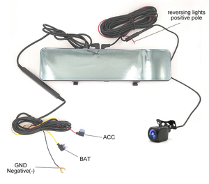 Videoregistratore a 12 pollici di GPS Navi dello schermo diviso dell'automobile Dvr ADAS 3 della macchina fotografica di Media del flusso dello specchio di retrovisore dell'automobile 1080P della camma di Dash di Android 4G doppio - Product Image 4