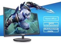 Hotline Ventes Directes 27 Pouces 75/165Hz Moniteur PC Sans Cadre Grand Écran DVI Haut-Parleur TV Remplacement pour Console de Jeu Ordinateur