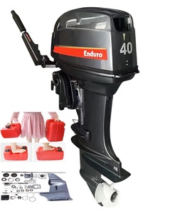 Moteur hors-bord neuf 40 CV 2 temps avec démarrage électrique/manuel et commande arrière/avant - Product Image 1