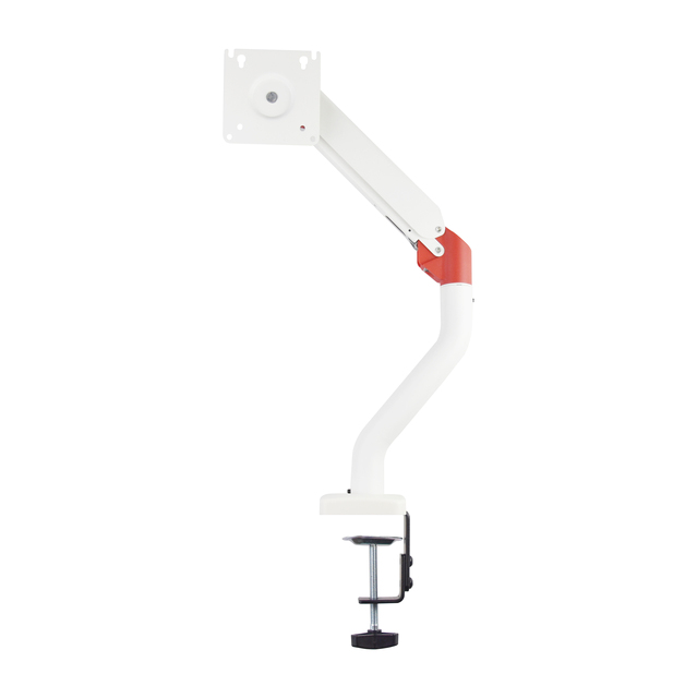 FocusMount Gas Spring Height Adjustable Extend Arm Tabletop Monitor Mount Max VESA 100 X 100 Fits 14-32" Screen