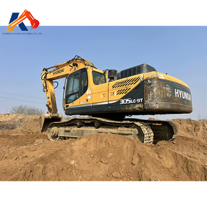 Excavatrice d'occasion Hyundai 305LC-9T, capacité de 30 tonnes, excellente économie de carburant, performances élevées pour les chantiers de construction, moteur Cummins - Product Image 1