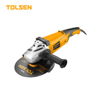 Meuleuse d'angle électrique TOLSEN 79524BS populaire, 230 mm, avec prise BS, certifiée CE