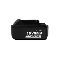 Batterie lithium-ion rechargeable directe d'usine avec indicateur vertical pour Makita 18V LXT BL1850 BL1860 BL1840