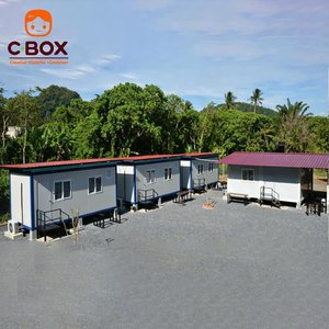 Cbox - Edificio Escolar Prefabricado de Acero, Aula Modular, Instalación Rápida, Casa Contenedor Plana y Duradera - Product Image 2