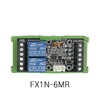 Controlador programable simple PLC FX1N-10MR 6MR con módulo de retardo