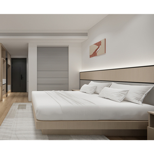 Muebles económicos para habitaciones de hotel, resistentes a los arañazos, ideales para cadenas de hoteles, conjuntos de muebles para habitaciones de hotel, aptos para motels y nuevas construcciones. - Product Image 2