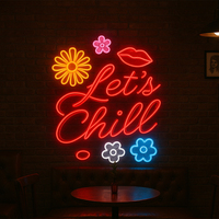 Enseigne LED néon personnalisée-Lettre lumineuse personnalisée pour événement intérieur extérieur décoration d'anniversaire de mariage