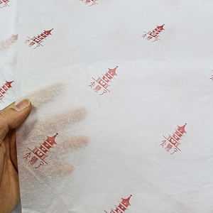 Papel de Envolver para Ropa con Logotipo Impreso Personalizado, 17G, Revestimiento de Resina de Doble Cara para Envolver Regalos y Empaquetar con Pegatinas - Product Image 4