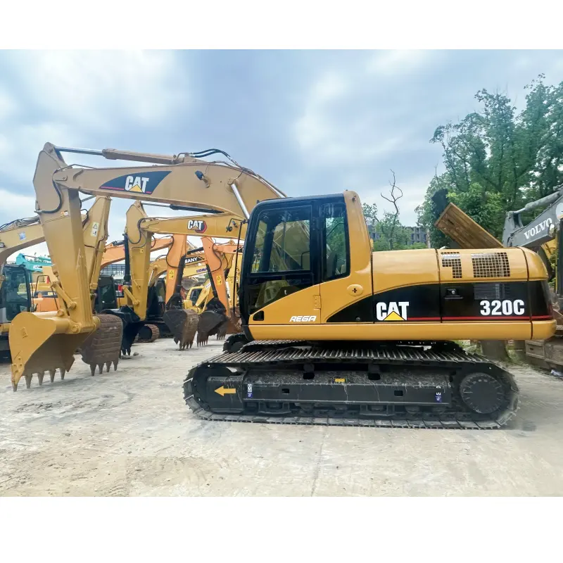 Grootste Leverancier Voor Gebruikte Mini Graafmachine Cat 320c Hydraulische Graafmachine Gloednieuw In Voorraad Te Koop