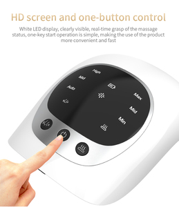 Compresse chaude rechargeable sans fil pour le soulagement de la douleur au genou Vibration à haute fréquence dans le masseur enveloppé de genou à lumière infrarouge intégré - Product Image 6