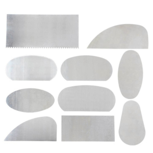 Herramientas de cerámica de corte de acero, raspador dentado, herramienta para esculpir <span class=keywords><strong>arcilla</strong></span> de cerámica, cortador de <span class=keywords><strong>arcilla</strong></span> polimérica, 10 Uds. - Product Image 2