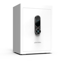 China Safe, elektronisches Finger abdrucks chloss Sicherheits-Fingerabdruck-Schließfach, Edelstahl-Weiß-Safe