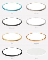 Éclairage LED de plafond 300 mm 30 cm, panneau LED plat, lampe 24 W 28 W, panneau LED de plafond carré ou rond pour la maison