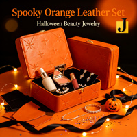 Housse de voiture en cuir artificiel extensible métallisé édition limitée Jemery Halloween pour décoration de voiture OEM