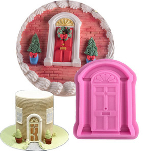 Ywhy — moule de cuisson de porte fenêtre <span class=keywords><strong>en</strong></span> Silicone, cadre de gâteaux, pour les bordures, pour la décoration de gâteau Fondant - Product Image 4