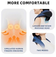 Masseur électrique 3D MINI pour le trapèze, le cou, les épaules et le dos, coussin pour le dos et le cou pour soulager la douleur avec chaleur apaisante