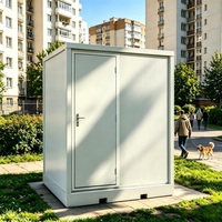 Baño Móvil Exterior Moderno Personalizable con Lavabo, Ducha y Estructura de Panel Sándwich Móvil Disponible para la Venta