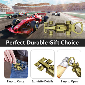 Ouvre-bouteille de voiture de course de nouveauté cadeau parfait <span class=keywords><strong>pour</strong></span> les hommes et les femmes <span class=keywords><strong>pour</strong></span> l'<span class=keywords><strong>anniversaire</strong></span> du Nouvel An ou Noël - Product Image 5