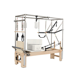Premium Buchenholz Pilates Cadillac Reformer Bundle Stretch Übung Pilates Cadillac Bett - Product Image 4