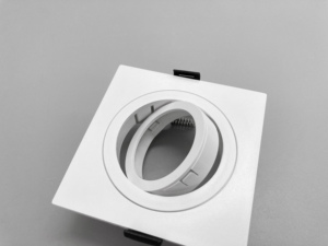 1/2/3 têtes luminaire à angle réglable <span class=keywords><strong>Quik</strong></span> expédition encastré GU10/G5.3 Downlight boîtier plastique 80mm diamètre LED - Product Image 5
