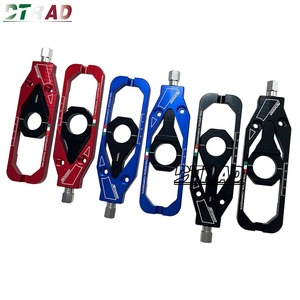 Ajustadores <span class=keywords><strong>de</strong></span> Cadena CNC Billet Nuevos para <span class=keywords><strong>BMW</strong></span> S1000RR 2009-2018 / 2019-2024 Accesorios para Motocicleta S1000 RR Bloques <span class=keywords><strong>de</strong></span> Eje Trasero con Logo - Product Image 1