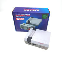 Vente flash - Console de jeux rétro classique HD 8 bits avec 4 boutons, mini système de jeu intégré avec 621 jeux, cadeau festif