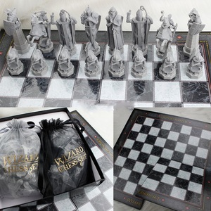 Juego de <span class=keywords><strong>Ajedrez</strong></span> Plegable de Plástico Anma Muggle con Piezas de <span class=keywords><strong>Ajedrez</strong></span> <span class=keywords><strong>3D</strong></span>, 47x47cm, Caja de Color, Juego Unisex para Todas las Edades - Product Image 4