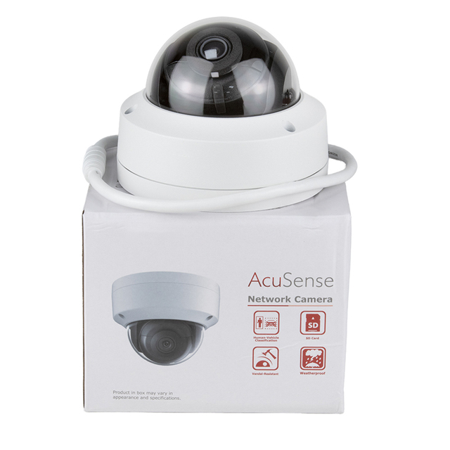 DS-2CD2183G2-I CCTV Security Camera 4K POE Outdoor 8MP AcuSense Vandal WDR Fixed Dome Network Camera NVR Memory Card