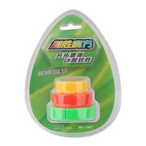 Yuxin Cake Cube 3x3 Mini Rubik's Cube de forme irrégulière, jouet anti-stress stimulant le cerveau pour adolescents de 7 à 14 ans - Product Image 5